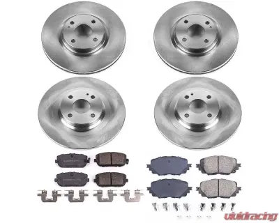 Power Stop Autospecialty Brake Kit Front & Rear Fiat 124 Spider 2017-2019 - KOE7359