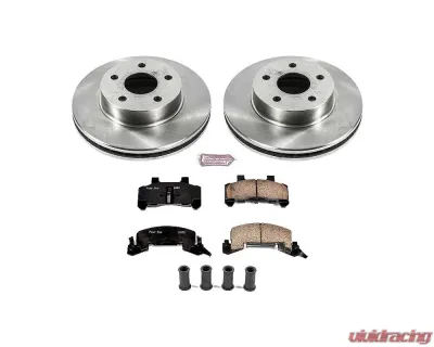 Power Stop Autospecialty Brake Kit Front Buick Century 1982-1989 - KOE7372