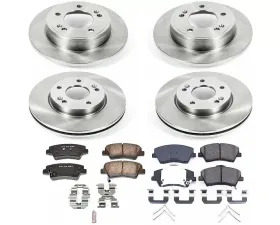 Power Stop Autospecialty Brake Kit Front & Rear Hyundai Elantra 2017-2019