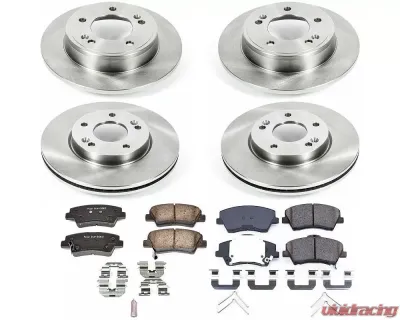 Power Stop Autospecialty Brake Kit Front & Rear Hyundai Elantra 2017-2019 - KOE7385