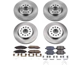 Power Stop Autospecialty Brake Kit Front & Rear GMC Acadia 2017-2018