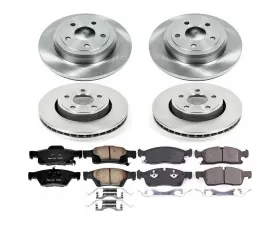Power Stop Autospecialty Brake Kit Front & Rear Jeep Grand Cherokee 2017-2019