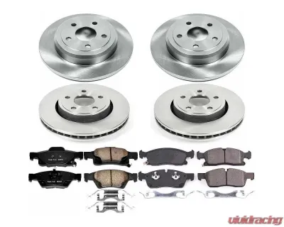 Power Stop Autospecialty Brake Kit Front & Rear Jeep Grand Cherokee 2017-2019 - KOE7413