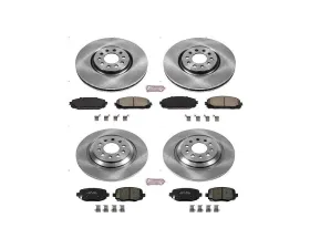 Power Stop Autospecialty Brake Kit Front & Rear Jeep Cherokee 2017-2019