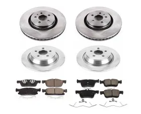 Power Stop Autospecialty Brake Kit Front & Rear Lincoln Continental 2017-2018