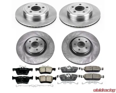 Power Stop Autospecialty Brake Kit Front & Rear Lincoln MKC 2015-2017 - KOE7418