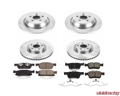 Power Stop Autospecialty Brake Kit Front & Rear Lincoln Continental 2017-2018 - KOE7419