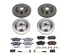 Power Stop Autospecialty Brake Kit Front & Rear Mercedes-Benz GLS450 2017