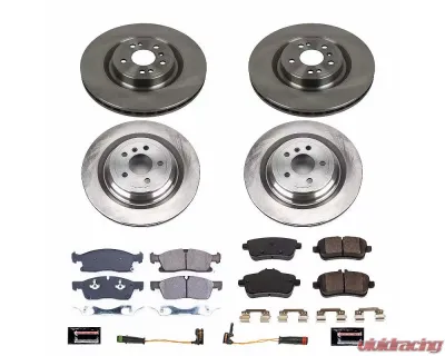 Power Stop Autospecialty Brake Kit Front & Rear Mercedes-Benz GLS450 2017 - KOE7445