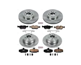 Power Stop Autospecialty Brake Kit Front & Rear Volvo 850 1997