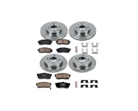 Power Stop Autospecialty Brake Kit Front & Rear Infiniti G20 1999-2001