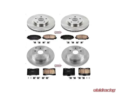 Power Stop Autospecialty Brake Kit Front & Rear Toyota Mirai 2016-2018 - KOE7503