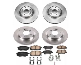Power Stop Autospecialty Brake Kit Front & Rear Hyundai Sonata 2016