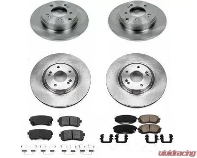 Power Stop Autospecialty Brake Kit Front & Rear Hyundai Sonata 2017-2019 - KOE7510