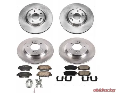 Power Stop Autospecialty Brake Kit Front & Rear Hyundai Sonata 2017-2019 - KOE7511