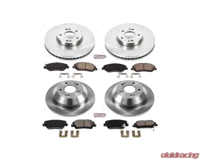 Power Stop Autospecialty Brake Kit Front & Rear Hyundai Santa Fe 2017-2018 - KOE7514
