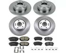 Power Stop Autospecialty Brake Kit Front & Rear Hyundai Sonata 2016