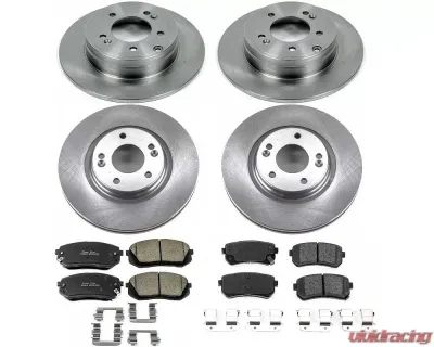 Power Stop Autospecialty Brake Kit Front & Rear Hyundai Sonata 2016 - KOE7521
