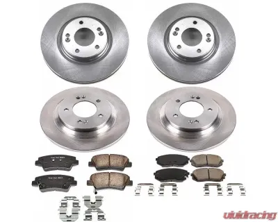 Power Stop Autospecialty Brake Kit Front & Rear Hyundai Sonata 2017-2019 - KOE7523