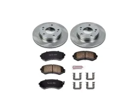 Power Stop Autospecialty Brake Kit Front Nissan 240SX 1994-1996