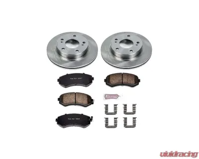 Power Stop Autospecialty Brake Kit Front Nissan 240SX 1994-1996 - KOE754
