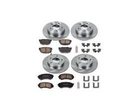 Power Stop Autospecialty Brake Kit Front & Rear Nissan 240SX 1994-1996