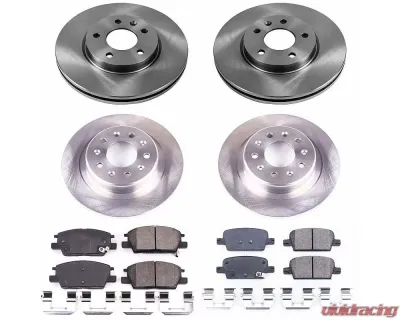 Power Stop Autospecialty Brake Kit Front & Rear Chevrolet Malibu 2016-2018 - KOE7567
