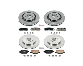 Power Stop Autospecialty Brake Kit Front & Rear Ford Flex 2018-2019