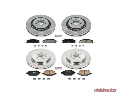 Power Stop Autospecialty Brake Kit Front & Rear Ford Flex 2018-2019 - KOE7573