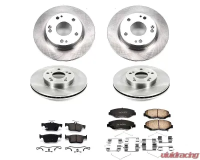 Power Stop Autospecialty Brake Kit Front & Rear Honda Civic 2016-2019 - KOE7574