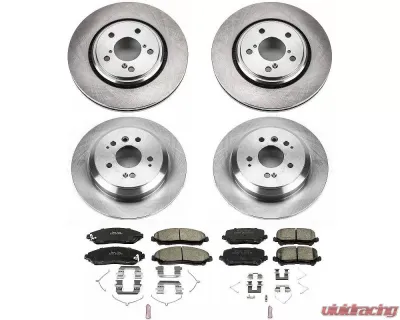 Power Stop Autospecialty Brake Kit Front & Rear Honda Pilot 2016-2019 - KOE7576