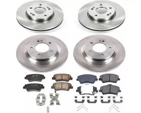 Power Stop Autospecialty Brake Kit Front & Rear Hyundai Elantra GT 2018-2019