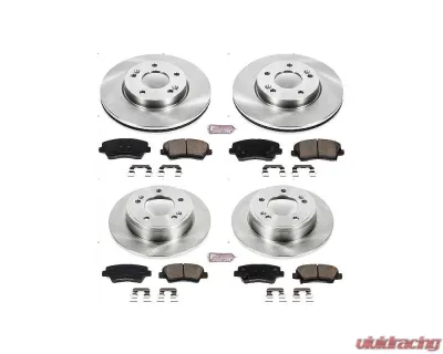 Power Stop Autospecialty Brake Kit Front & Rear Hyundai Veloster 2016-2017 - KOE7582