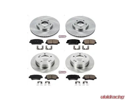 Power Stop Autospecialty Brake Kit Front & Rear Hyundai Veloster 2016-2017 - KOE7583