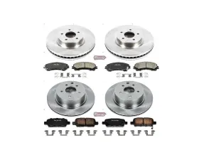 Power Stop Autospecialty Brake Kit Front & Rear Infiniti QX50 2016-2017