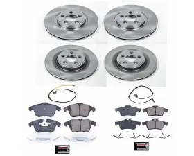 Power Stop Autospecialty Brake Kit Front & Rear Jaguar XF 2013-2015