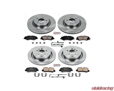 Power Stop Autospecialty Brake Kit Front & Rear Land Rover LR4 2011-2016 - KOE7599