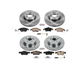 Power Stop Autospecialty Brake Kit Front & Rear Mercedes-Benz E350 2010-2016