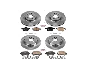 Power Stop Autospecialty Brake Kit Front & Rear Volvo S60 2015-2018