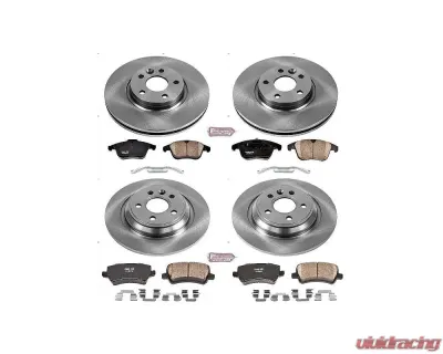 Power Stop Autospecialty Brake Kit Front & Rear Volvo S60 2015-2018 - KOE7636