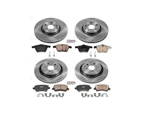 Power Stop Autospecialty Brake Kit Front & Rear Volvo S60 2015-2018