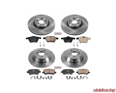 Power Stop Autospecialty Brake Kit Front & Rear Volvo S80 2016 - KOE7639