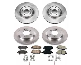 Power Stop Autospecialty Brake Kit Front & Rear Kia Optima 2013-2015