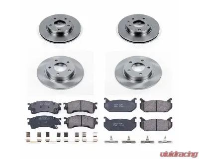 Power Stop Autospecialty Brake Kit Front & Rear Ford Probe 1993-1997 - KOE783