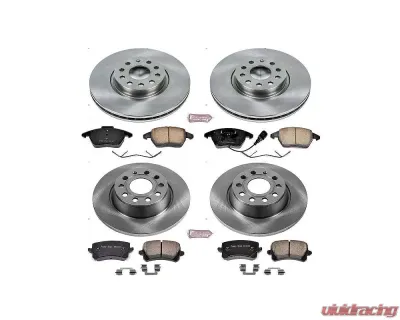 Power Stop Autospecialty Brake Kit Front & Rear Volkswagen CC 2009-2017 - KOE7836
