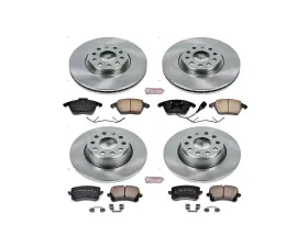 Power Stop Autospecialty Brake Kit Front & Rear Volkswagen Passat 2009