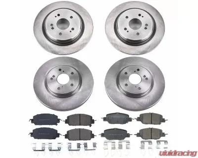Power Stop Autospecialty Brake Kit Front & Rear Honda CR-V 2017-2018 - KOE7873