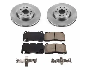 Power Stop Autospecialty Brake Kit Front Cadillac CT6 2016-2018
