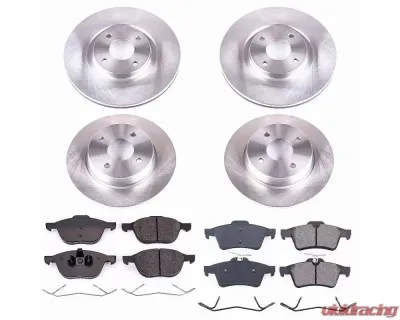 Power Stop Autospecialty Brake Kit Front & Rear Ford EcoSport 2018 - KOE7910