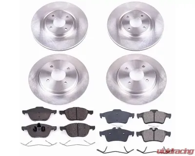 Power Stop Autospecialty Brake Kit Front & Rear Ford EcoSport 2018 - KOE7911